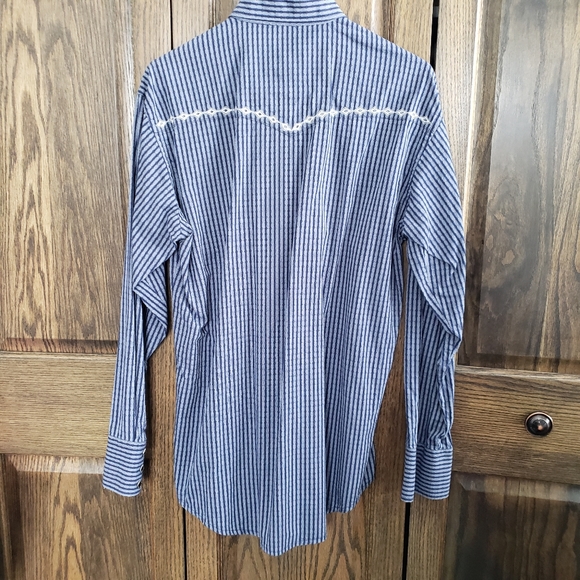 George Strait Troubadour Collection Wrangler Men's Shirt Size S - Picture 5 of 8